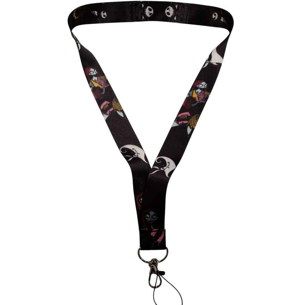 Disney Nightmare Before Christmas NBC Lanyard Jack Skellington Sally Zero 004
